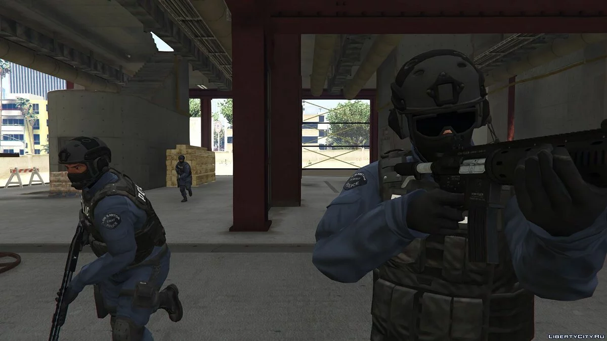 Нова форма LSPD SWAT 1.6 / GTA 5