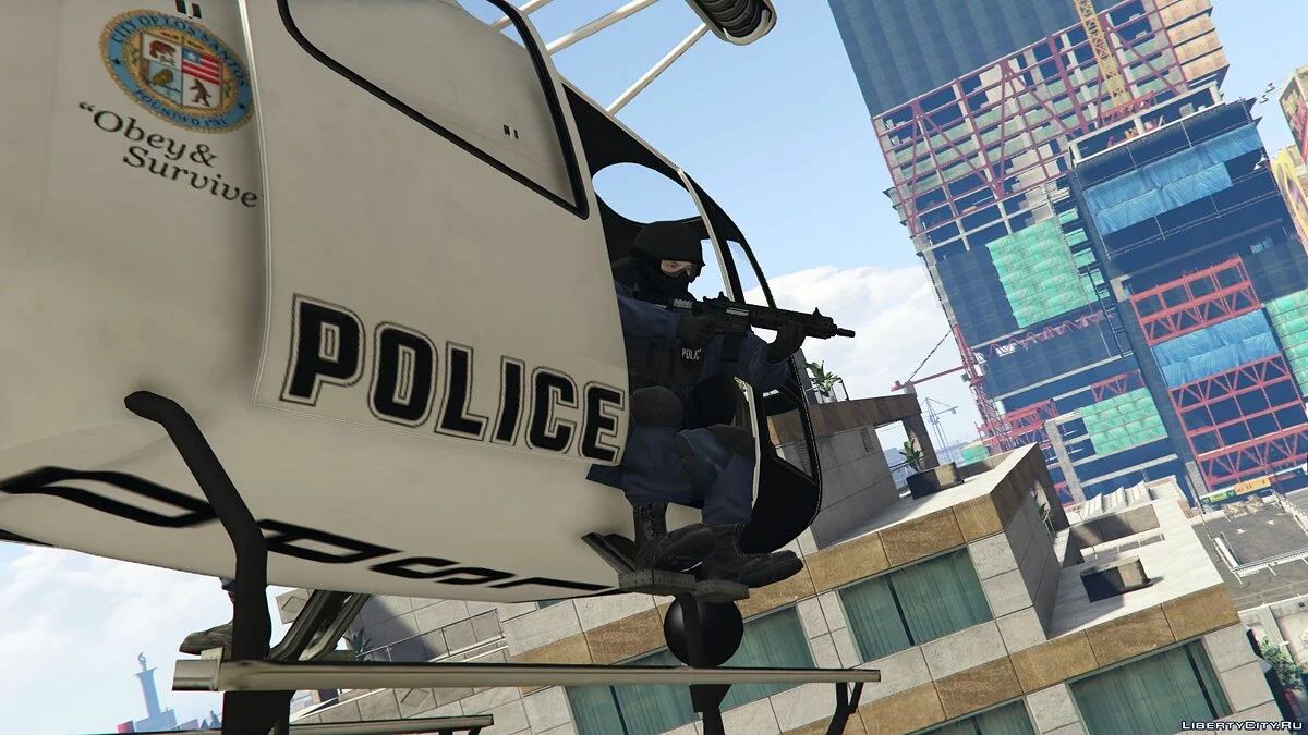Нова форма LSPD SWAT 1.6 / GTA 5