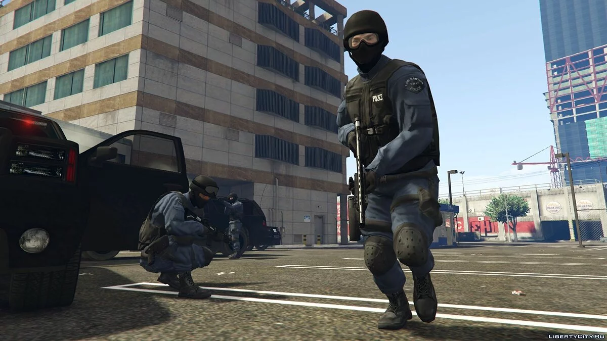 Нова форма LSPD SWAT 1.6 / GTA 5