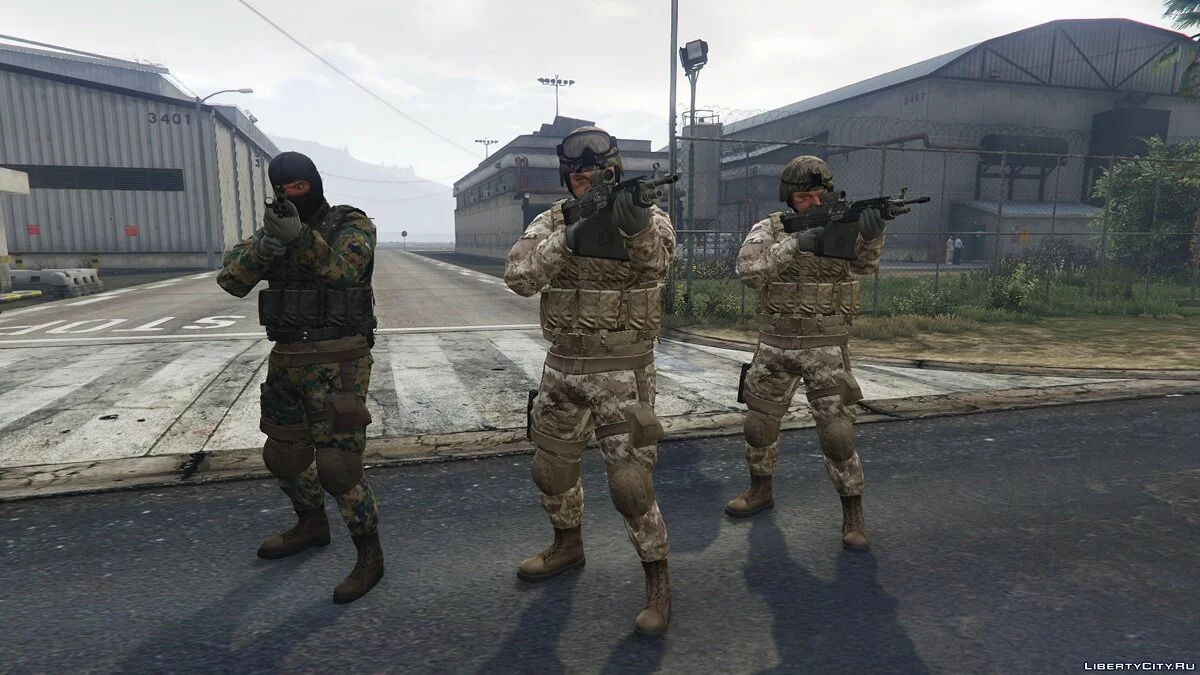 Novo Fuzileiro Naval dos EUA (Versão Antiga) 1.2 / GTA 5