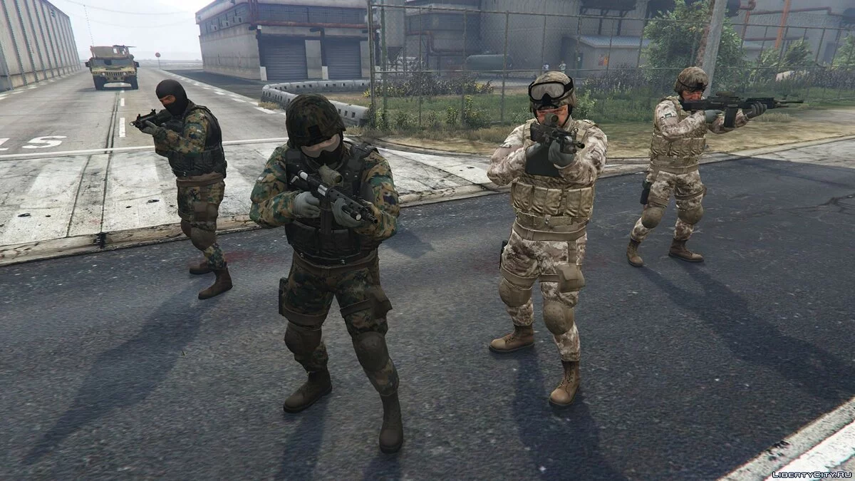 Novo Fuzileiro Naval dos EUA (Versão Antiga) 1.2 / GTA 5