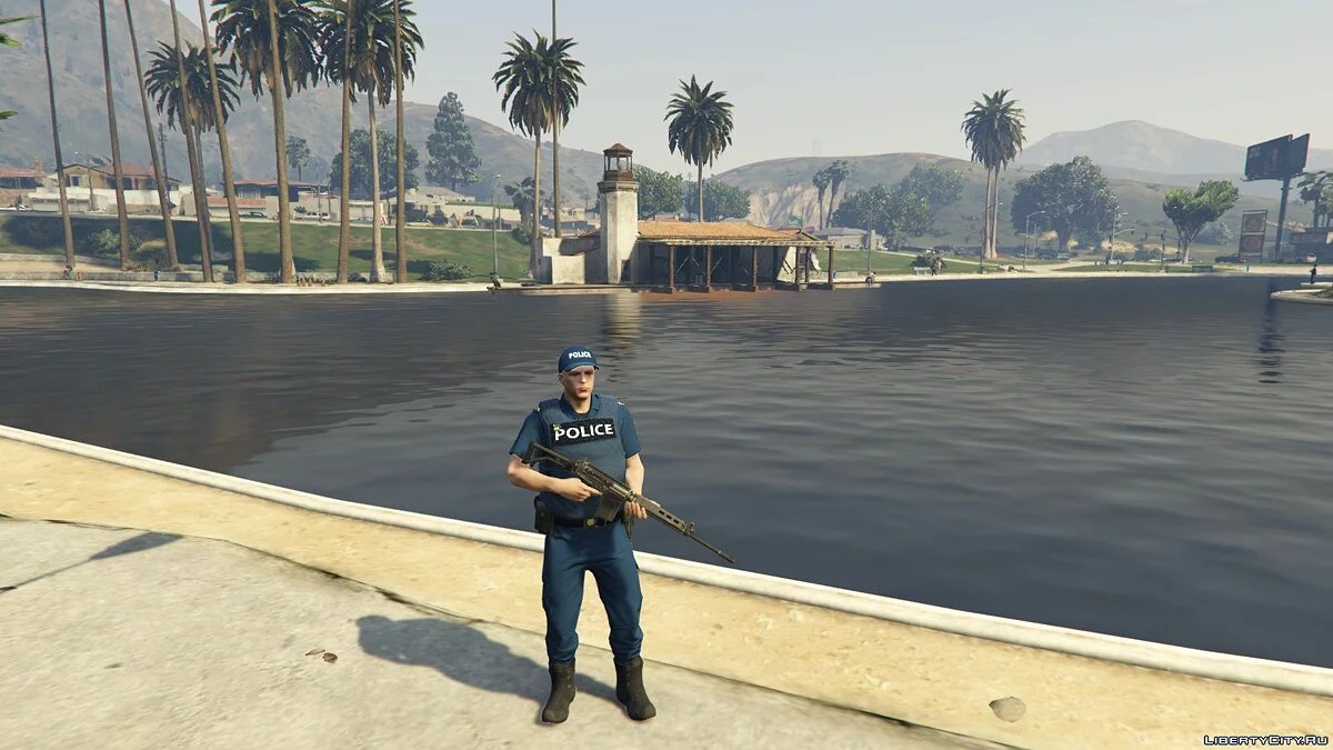 SAPS UNIFORM (South African Police Service) 1.0 - Униформа южноафриканской полиции / GTA 5