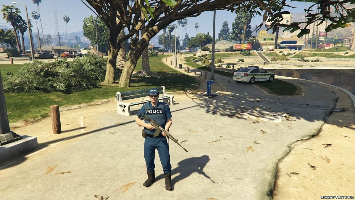 SAPS UNIFORM (South African Police Service) 1.0 - Униформа южноафриканской полиции / GTA 5