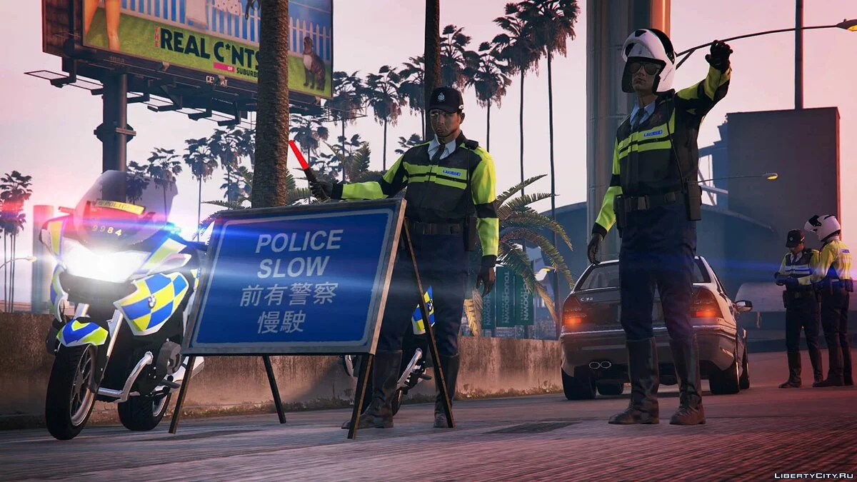 Hong Kong Police Uniforms / GTA 5