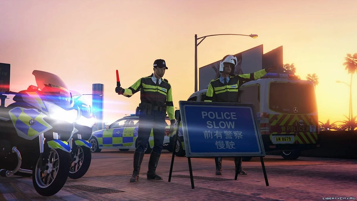 Hong Kong Police Uniforms / GTA 5