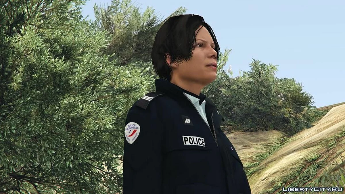 زي شرطة جديد لشخصيات NPC النسائية / جي تي أي 5