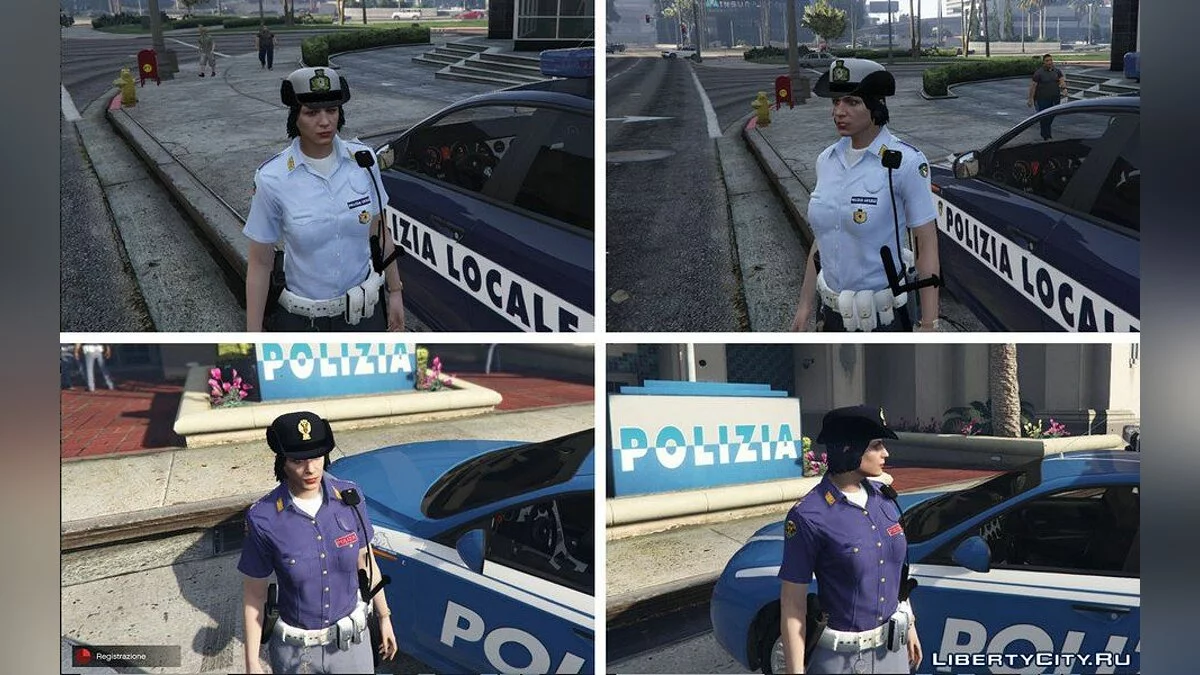 Uniforme de policías italianos / GTA 5