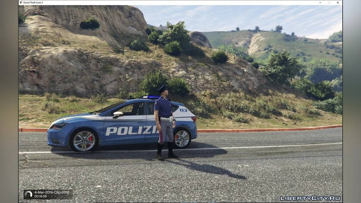 Uniforme de policías italianos / GTA 5