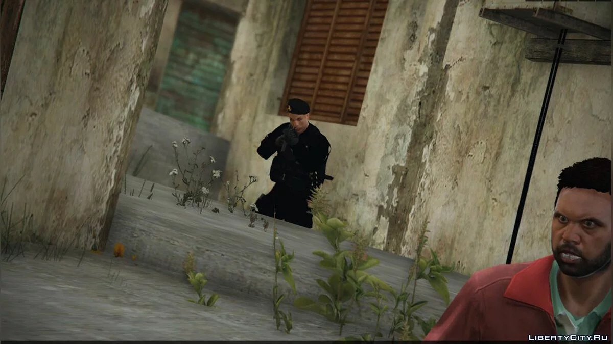 Special Forces in Black Uniform / GTA 5