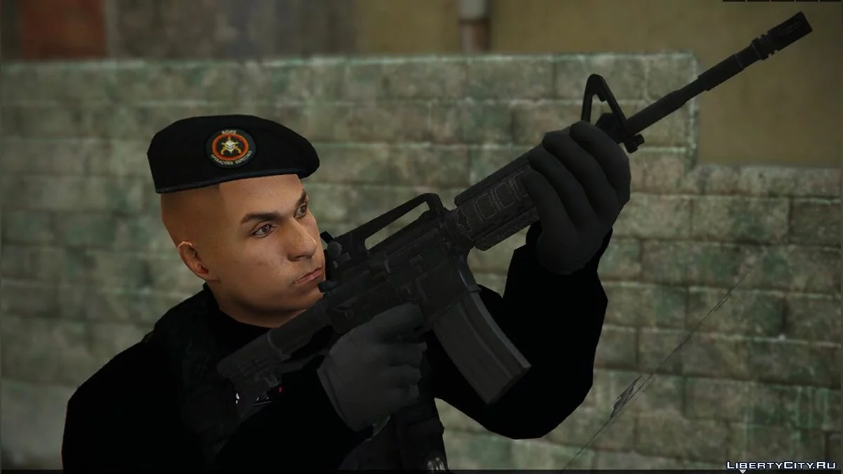 Special Forces in Black Uniform / GTA 5