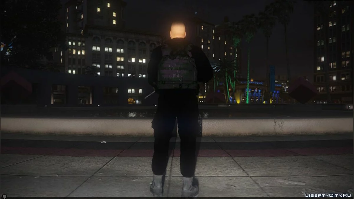 Special Forces in Black Uniform / GTA 5