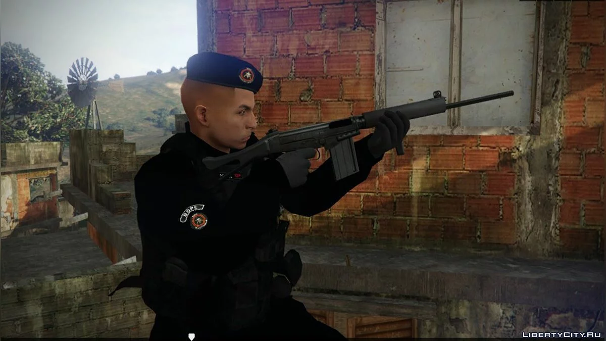 Special Forces in Black Uniform / GTA 5
