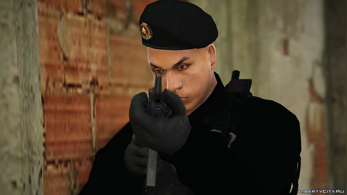 Special Forces in Black Uniform / GTA 5