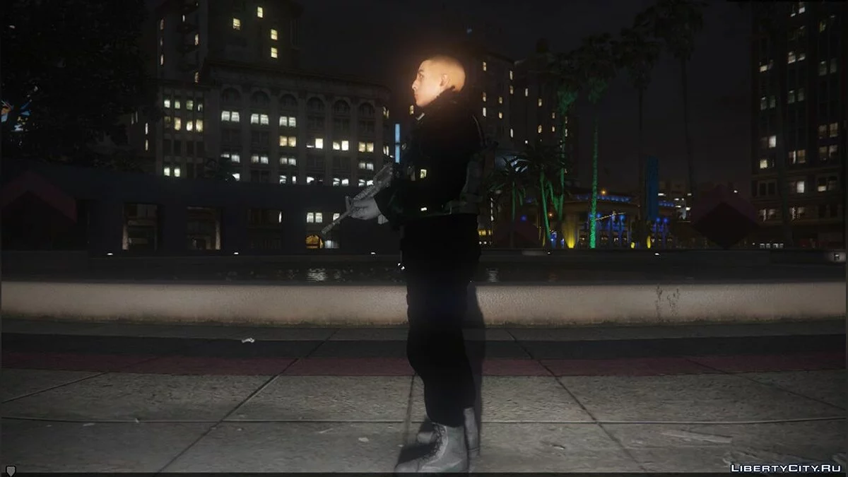 Special Forces in Black Uniform / GTA 5
