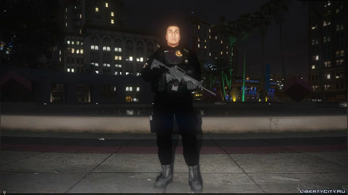 Special Forces in Black Uniform / GTA 5