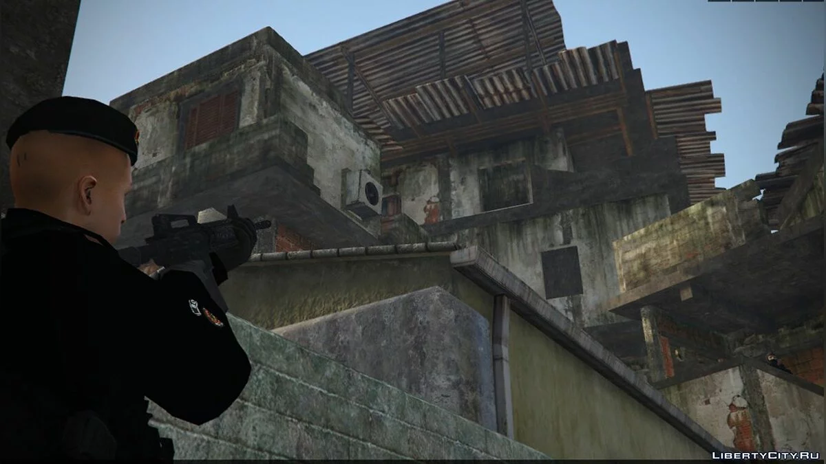 Special Forces in Black Uniform / GTA 5