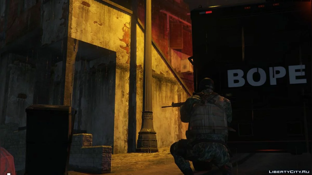 Special Forces in Camouflage Uniform / GTA 5