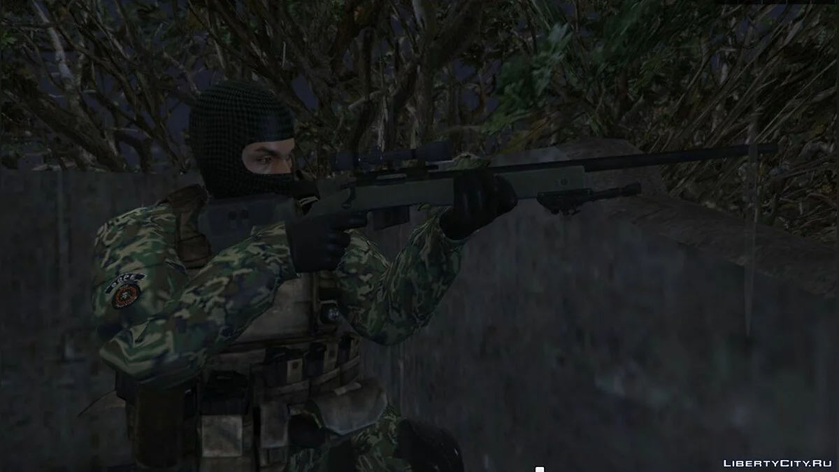Special Forces in Camouflage Uniform / GTA 5