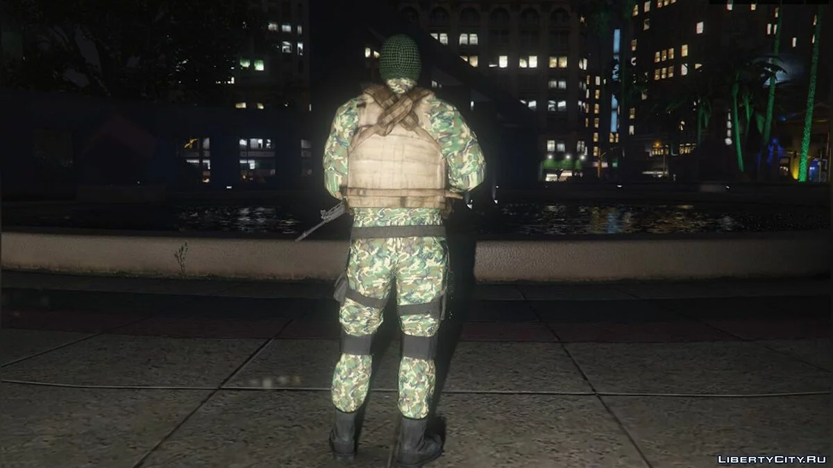 Special Forces in Camouflage Uniform / GTA 5