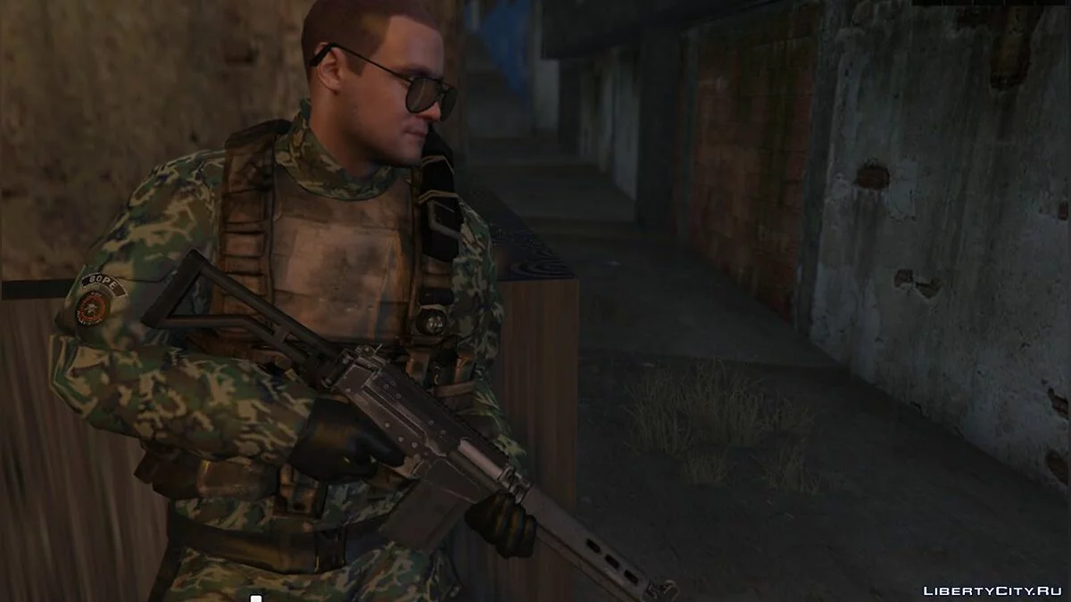 Special Forces in Camouflage Uniform / GTA 5