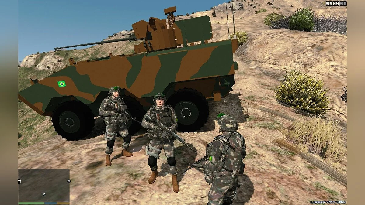 Uniform des brasilianischen Soldaten / GTA 5