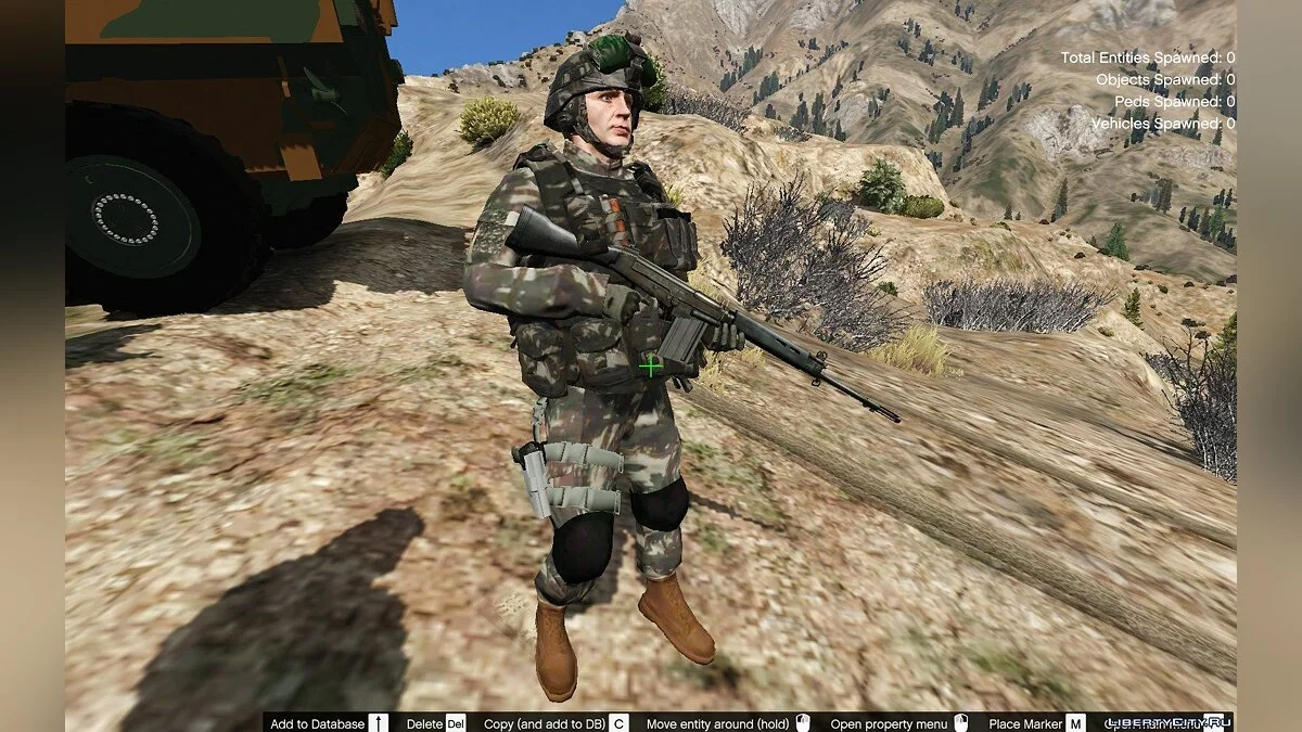 Uniform des brasilianischen Soldaten / GTA 5