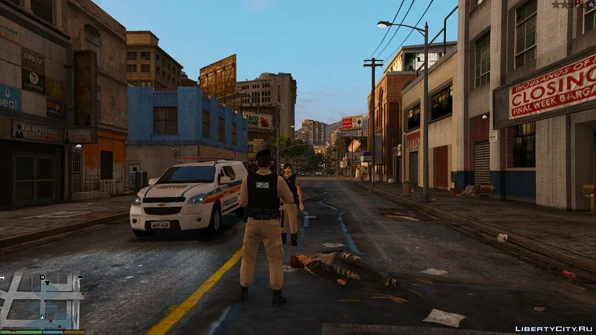 Скин військової поліції Мінас-Жерайс / GTA 5