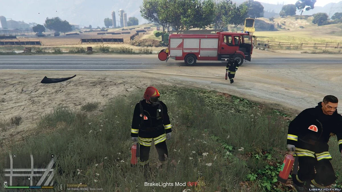 Feuerwehrleute der Vigili del Fuoco / GTA 5