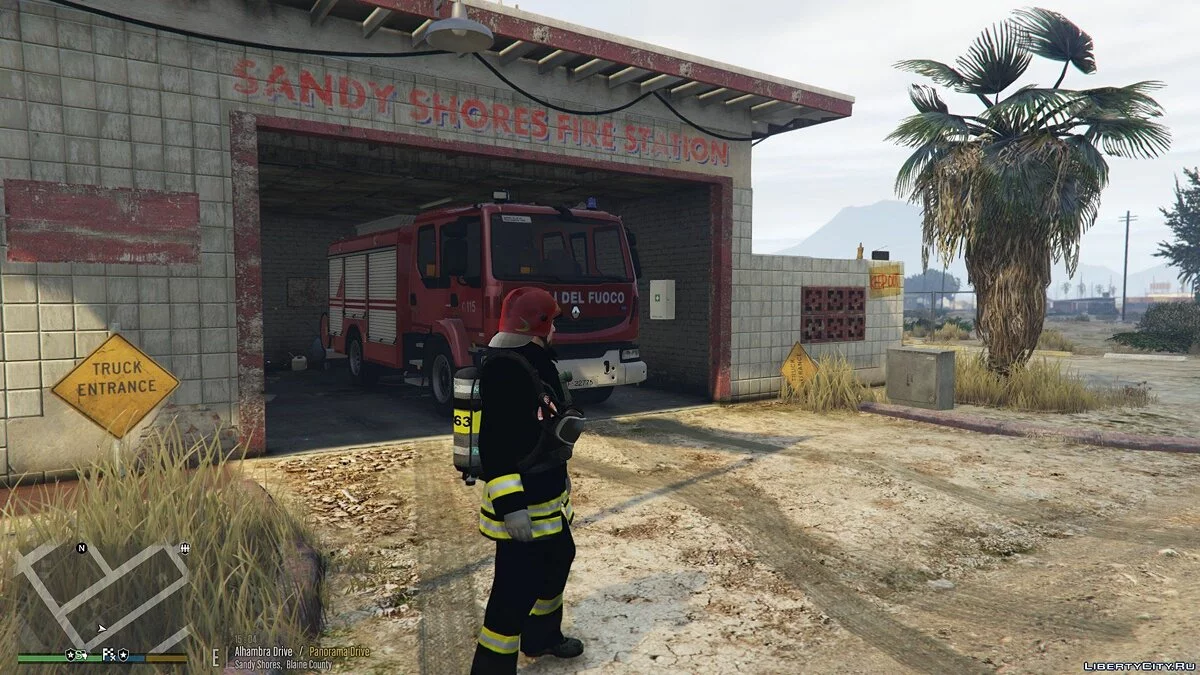 Feuerwehrleute der Vigili del Fuoco / GTA 5