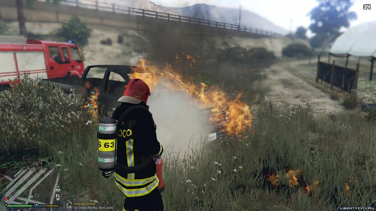 Feuerwehrleute der Vigili del Fuoco / GTA 5