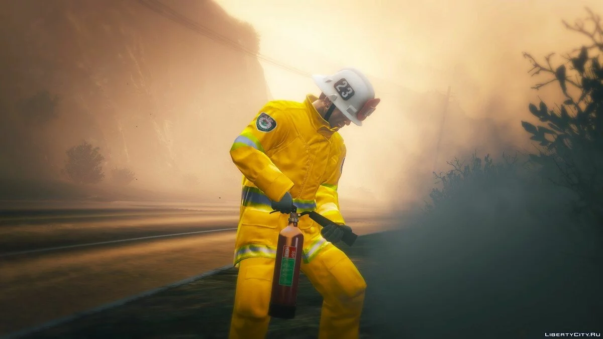 Real Firefighter Outfit / GTA 5