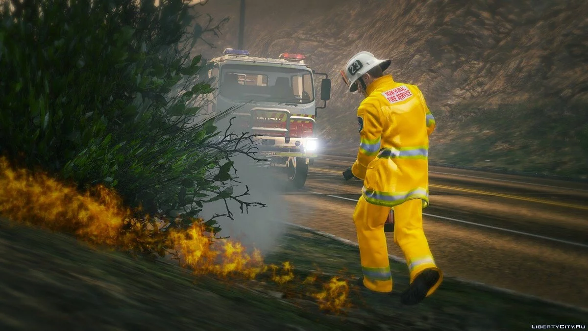 Real Firefighter Outfit / GTA 5