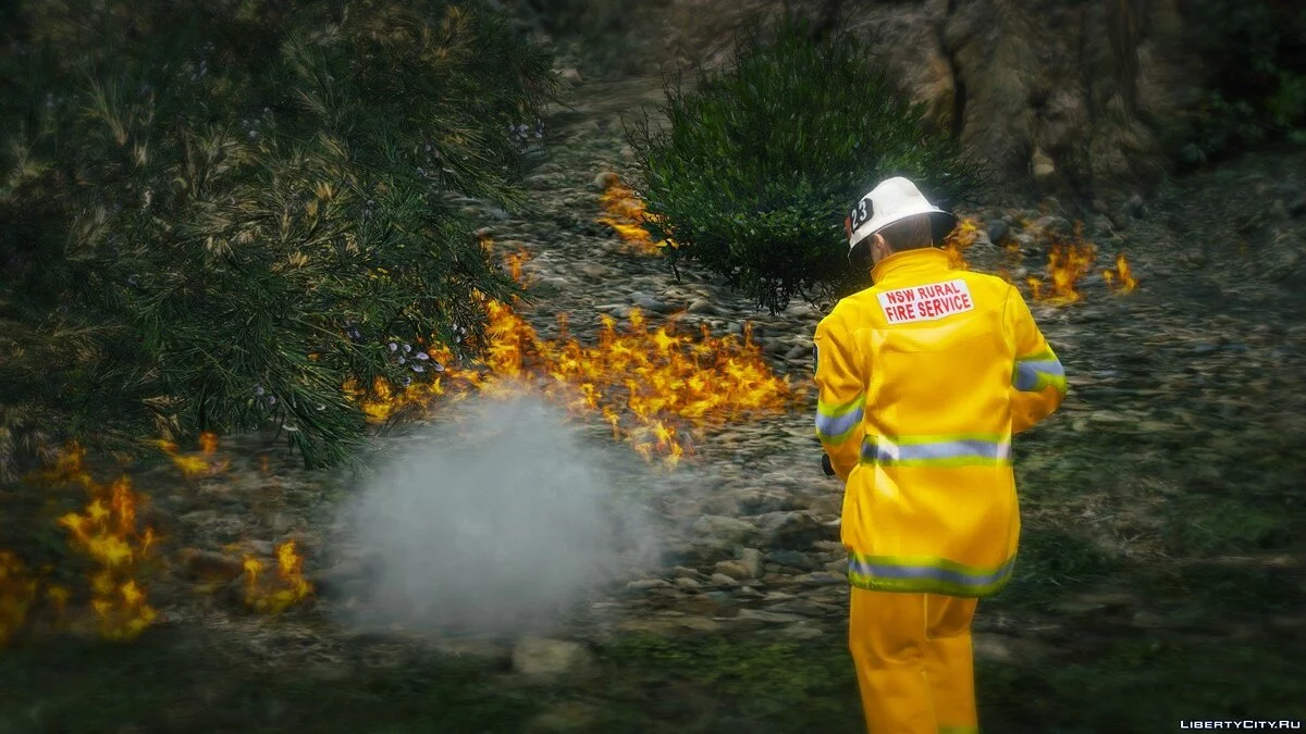 Real Firefighter Outfit / GTA 5
