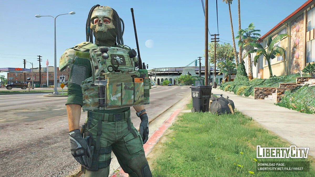 Escape from Tarkov Knight CPC vest for MP Male 1.0 / جي تي أي 5