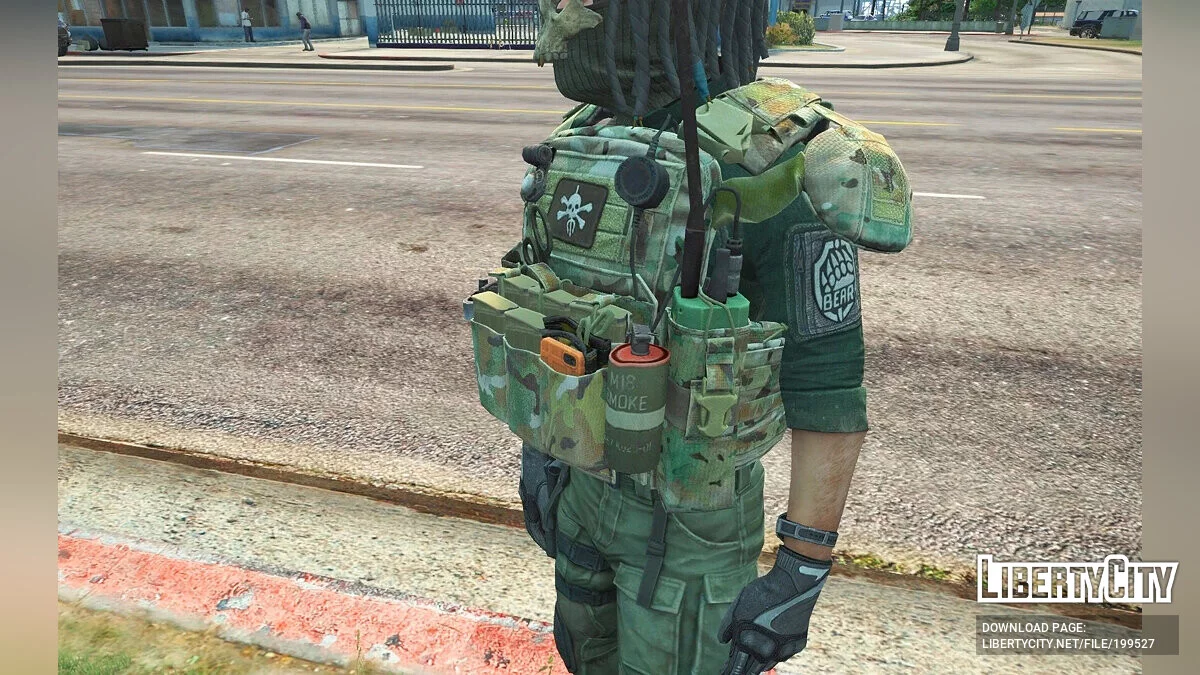 Escape from Tarkov Knight CPC vest for MP Male 1.0 / جي تي أي 5