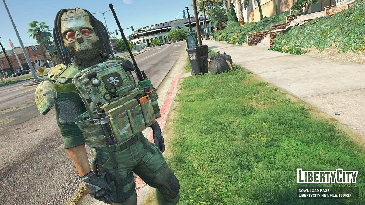 Escape from Tarkov Knight CPC vest for MP Male 1.0 / جي تي أي 5