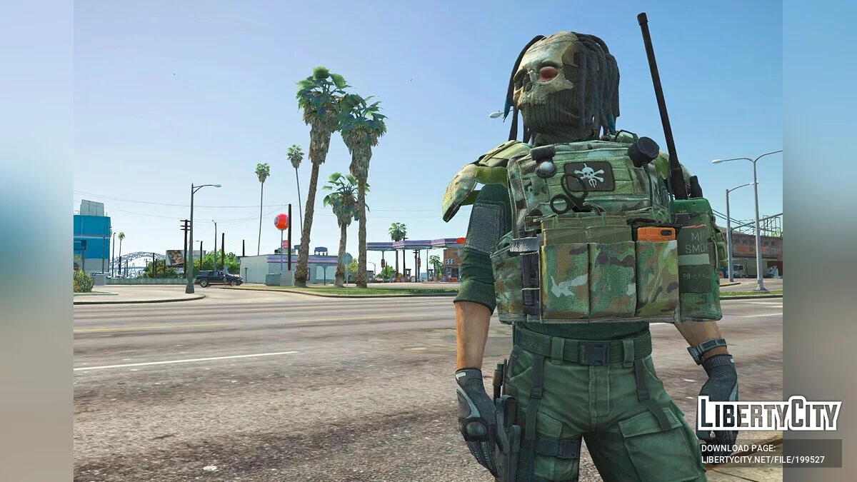 Escape from Tarkov Knight CPC vest for MP Male 1.0 / جي تي أي 5