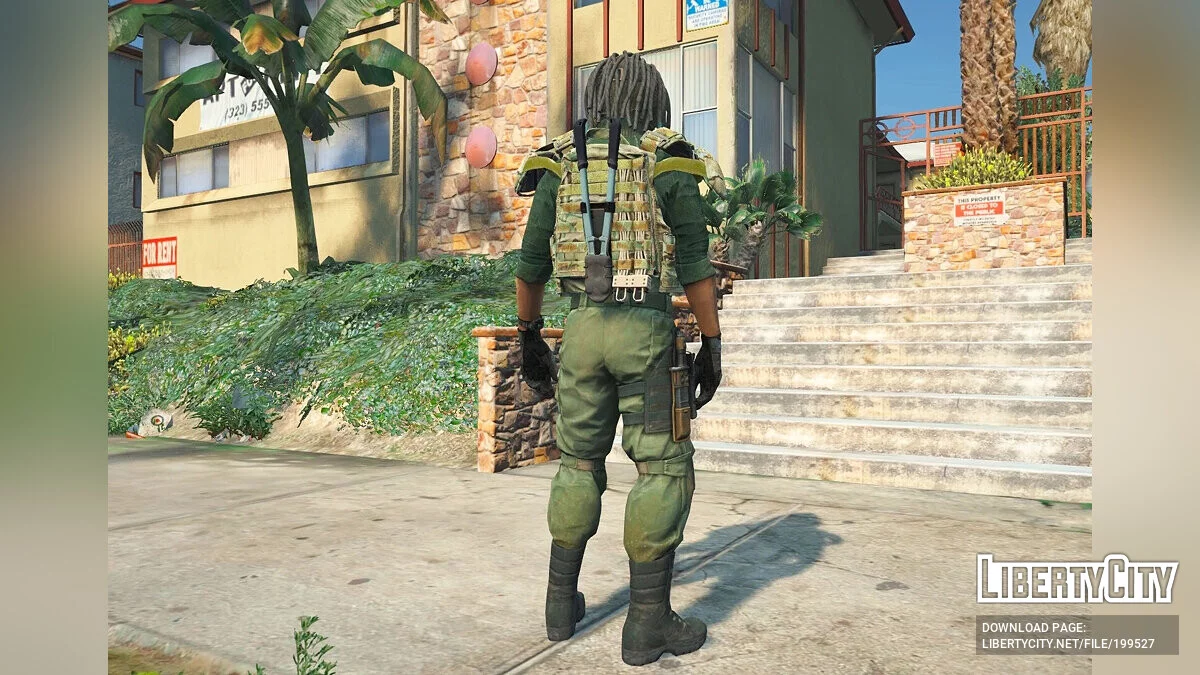 Escape from Tarkov Knight CPC vest for MP Male 1.0 / جي تي أي 5