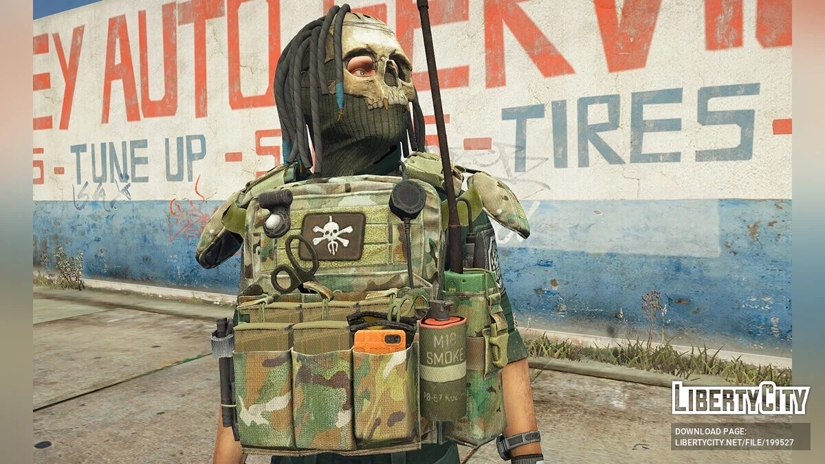 Escape from Tarkov Knight CPC vest for MP Male 1.0 / جي تي أي 5