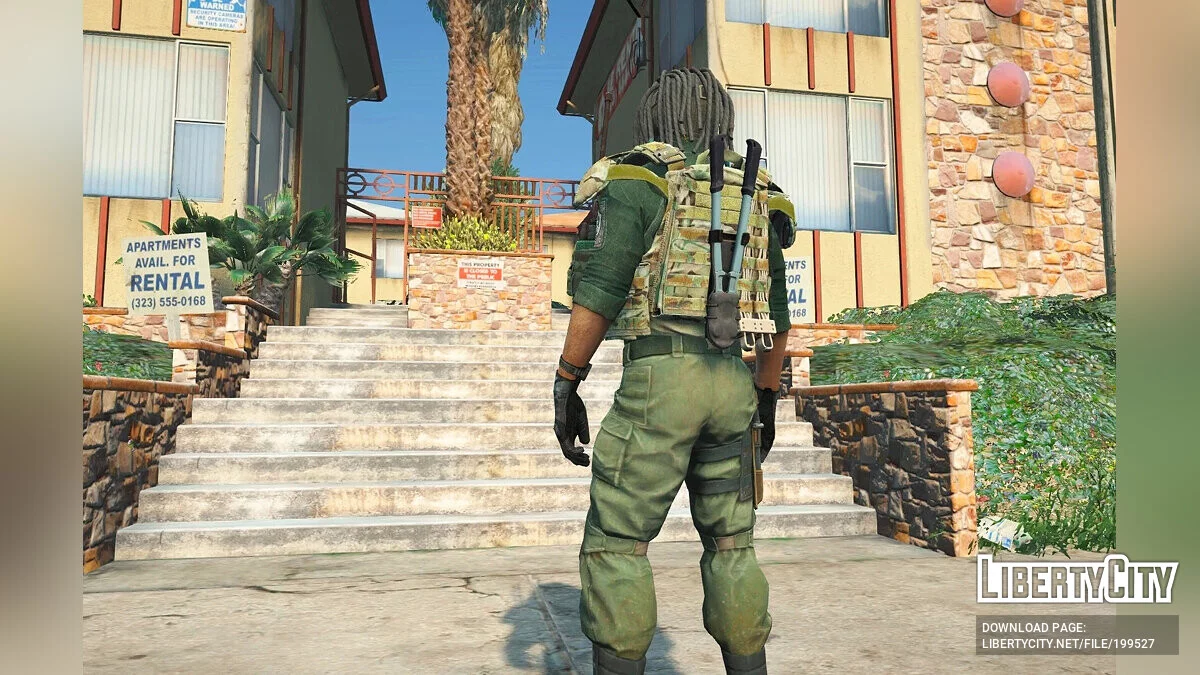Escape from Tarkov Knight CPC vest for MP Male 1.0 / جي تي أي 5