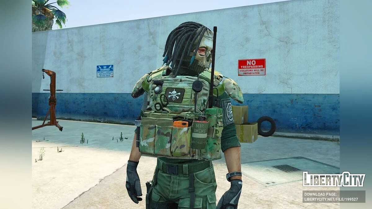Escape from Tarkov Knight CPC vest for MP Male 1.0 / جي تي أي 5