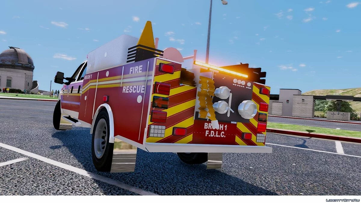 شاحنة إطفاء فورد F250 FDNY [ELS] [BETA] / جي تي أي 5