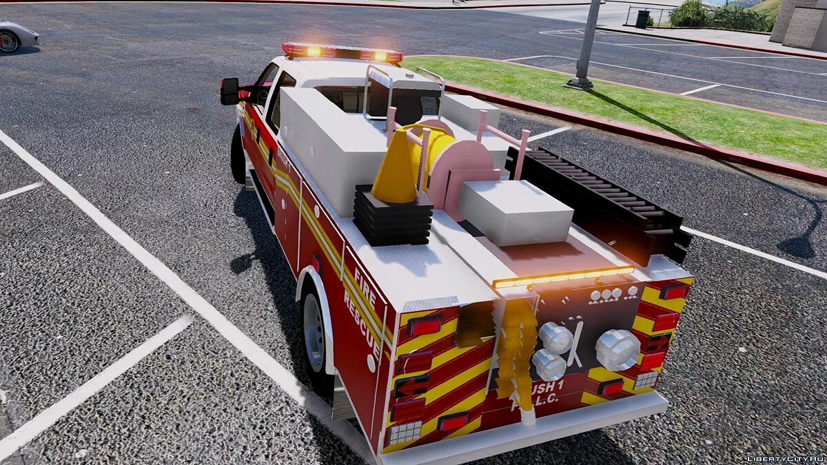 شاحنة إطفاء فورد F250 FDNY [ELS] [BETA] / جي تي أي 5