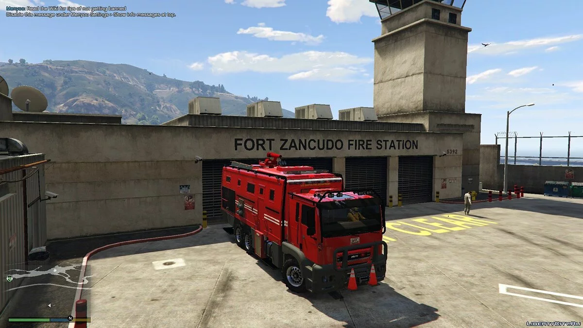 Fire Truck Brickade [Menyoo] / GTA 5