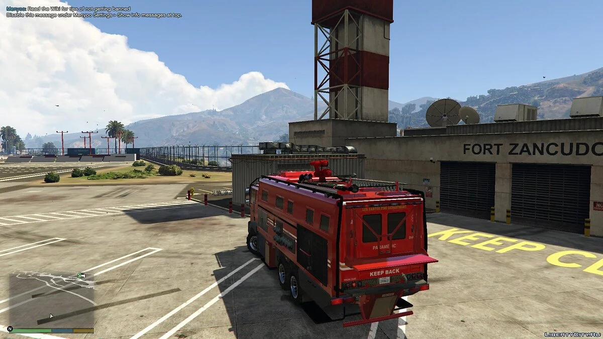 Fire Truck Brickade [Menyoo] / GTA 5
