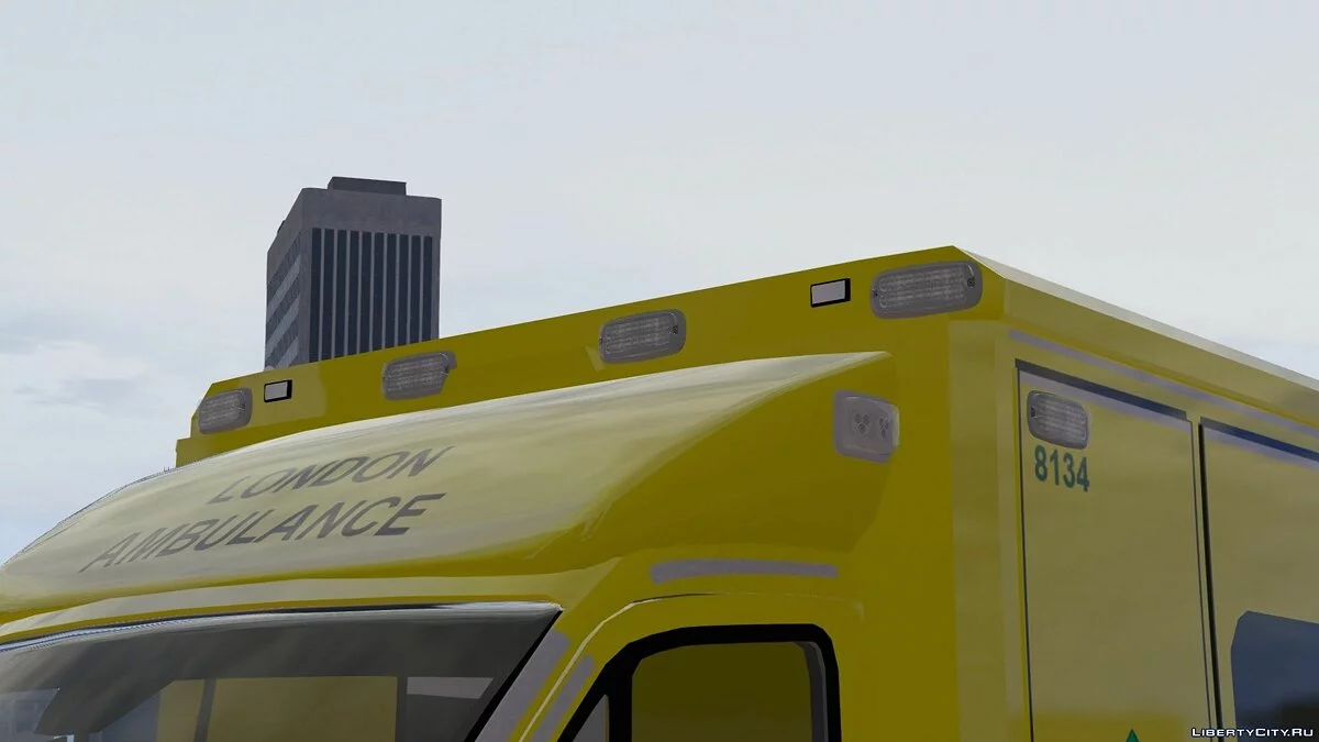 Ambulância de Londres 2015 [ELS] 1.0 / GTA 5