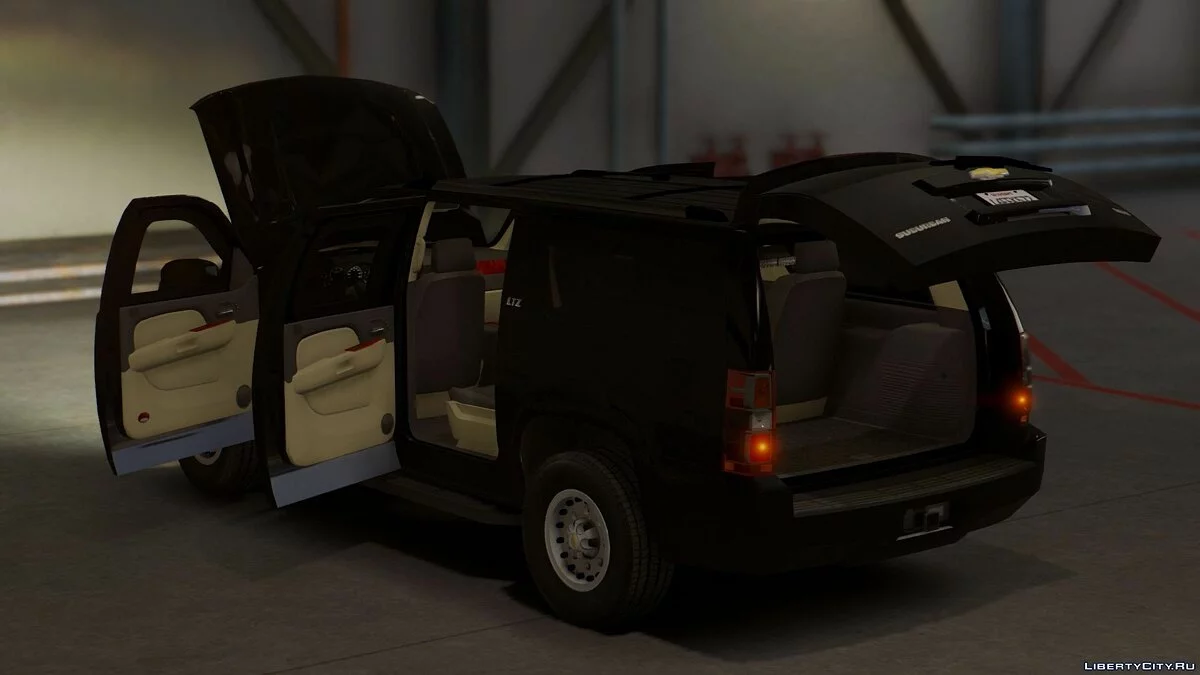 Chevrolet Suburban Geheimdienst [Add-On | Scheibenwischer] 1.1 / GTA 5