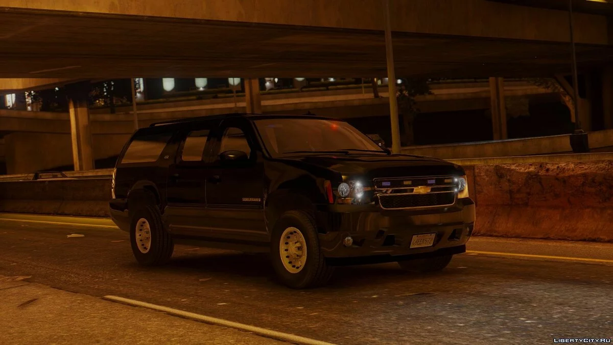 Chevrolet Suburban Geheimdienst [Add-On | Scheibenwischer] 1.1 / GTA 5