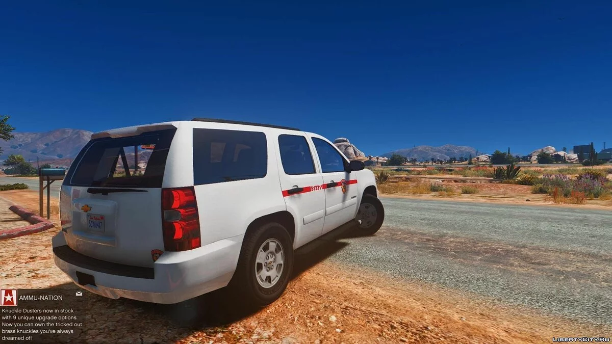 Chevy Tahoe - Fire 1.0 / GTA 5