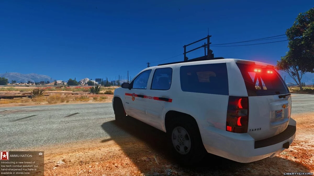 Chevy Tahoe - Fire 1.0 / GTA 5